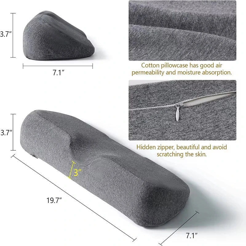 Cervical Pillow Memory Foam Slow Rebound Neck Protection Pillow Spine Neck Correction Aid Sleep Back Sleeping
