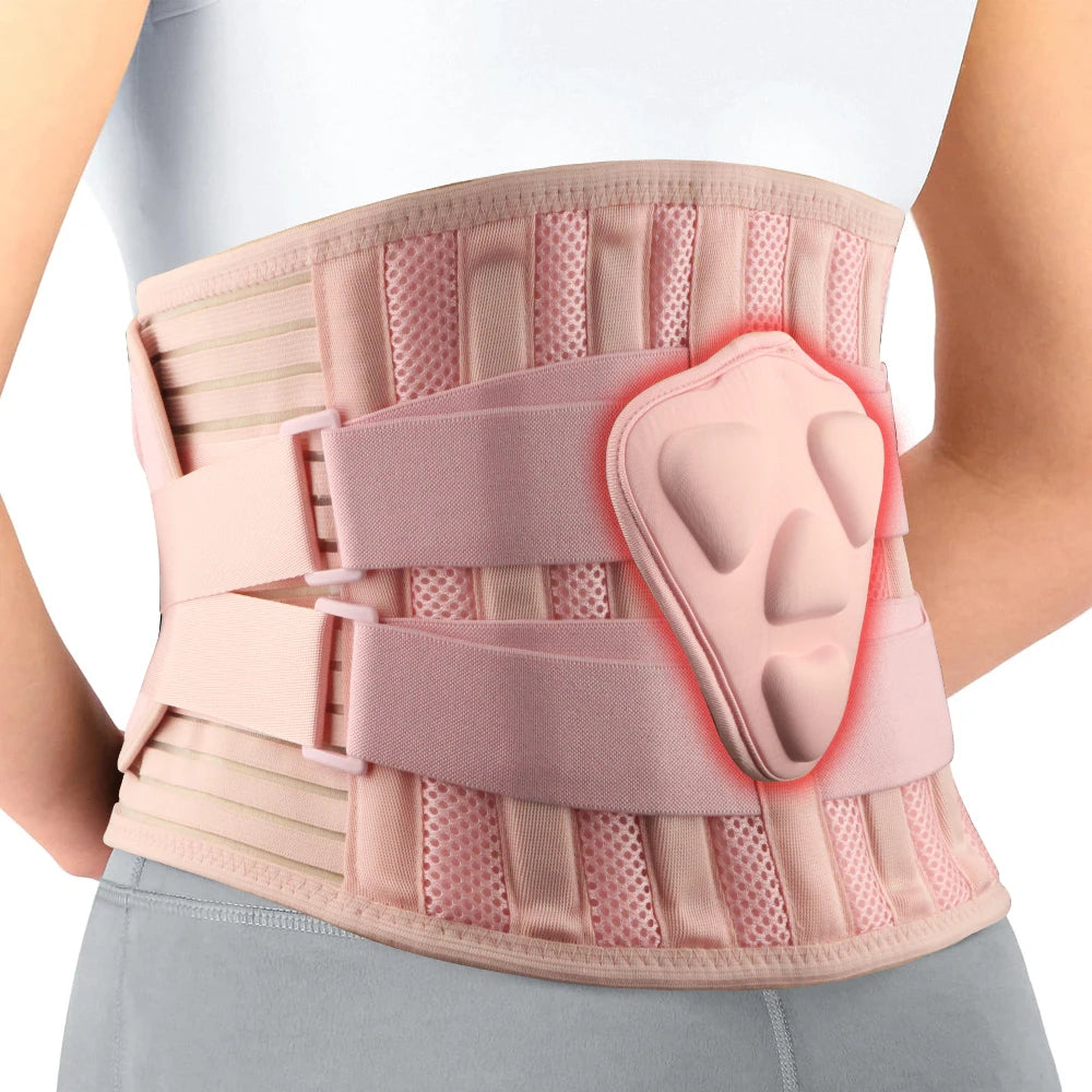 Ultimate Anti-Skid Lumbar Support Belt for Instant Back Pain Relief - Ideal for Herniated Discs and Sciatica