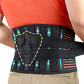 Ultimate Anti-Skid Lumbar Support Belt for Instant Back Pain Relief - Ideal for Herniated Discs and Sciatica